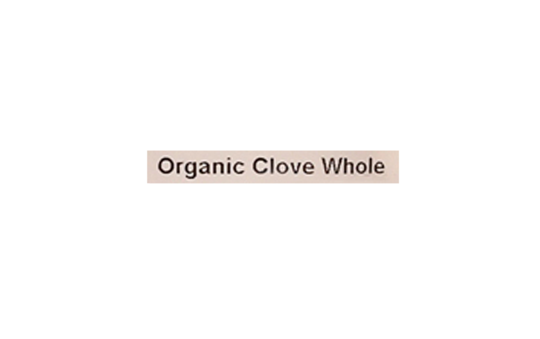 Just Organik Organic Clove Whole    Pack  50 grams
